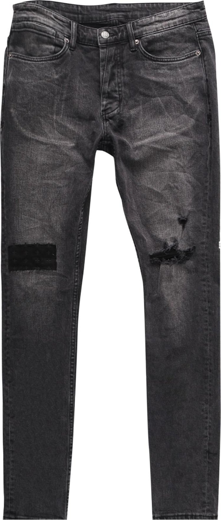 Buy Ksubi Van Winkle Chop Up Pants 'Black' - MFA22DJ030 | GOAT