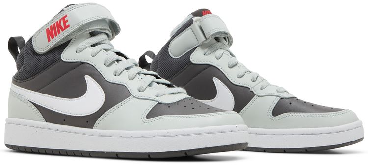 Nike Court Borough Mid 2 GS Medium Ash Light Silver