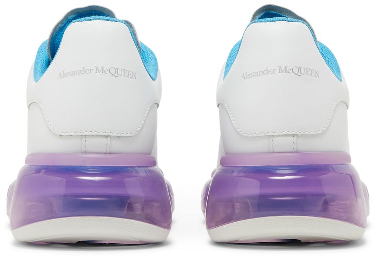 Alexander McQueen Oversized Sneaker Transparent Sole   White Purple