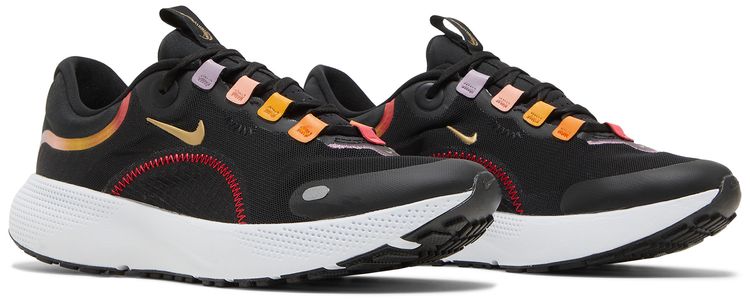 Nike Wmns React Escape Run Black Magma Orange