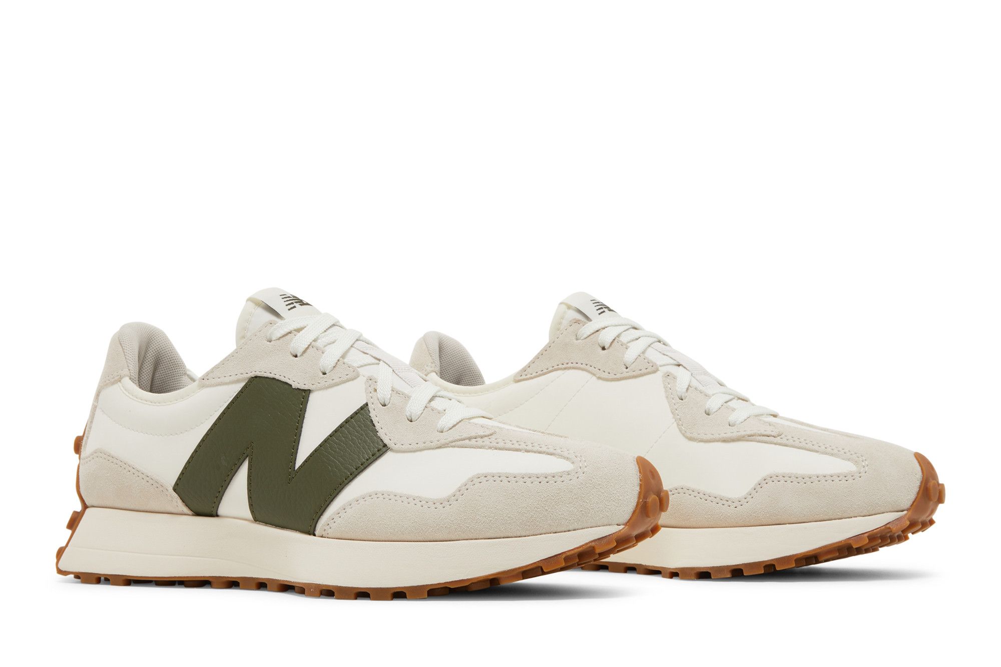 Buy New Balance 327 'Oatmeal Oak Green' - MS327ASN | GOAT
