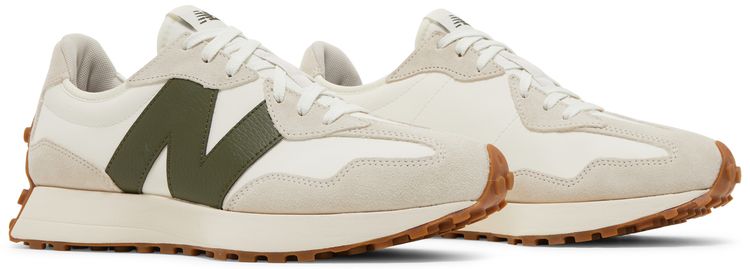 New Balance 327 Oatmeal Oak Green
