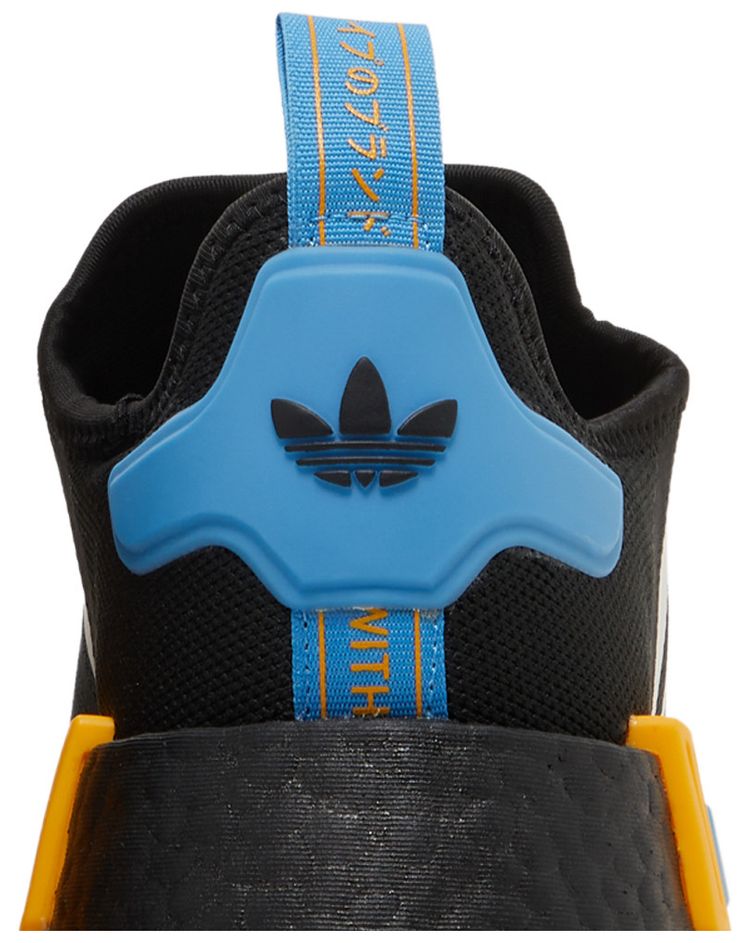 Adidas NMD R1 Black Blue Gold