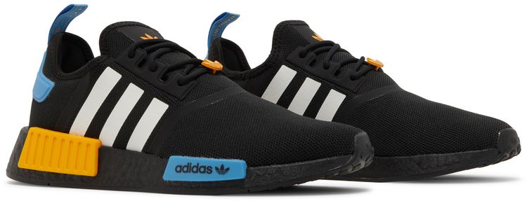 Adidas NMD R1 Black Blue Gold