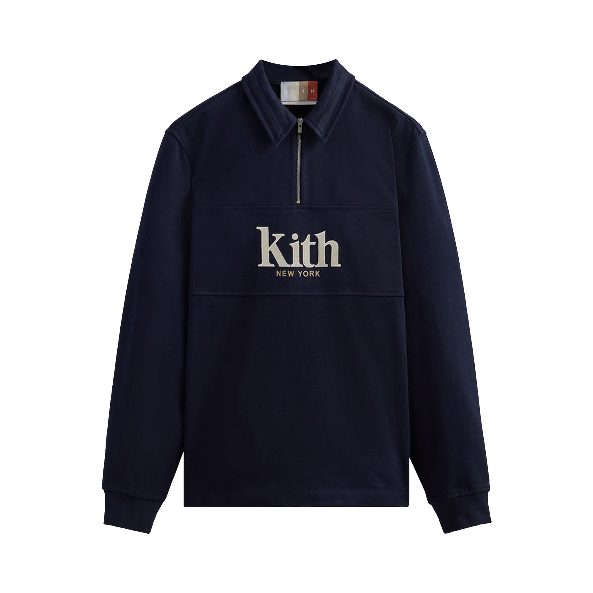 【送料無料】 Buy Kith Carnegie Long-Sleeve Rugby 'Nocturnal' - KHM030672 トップス