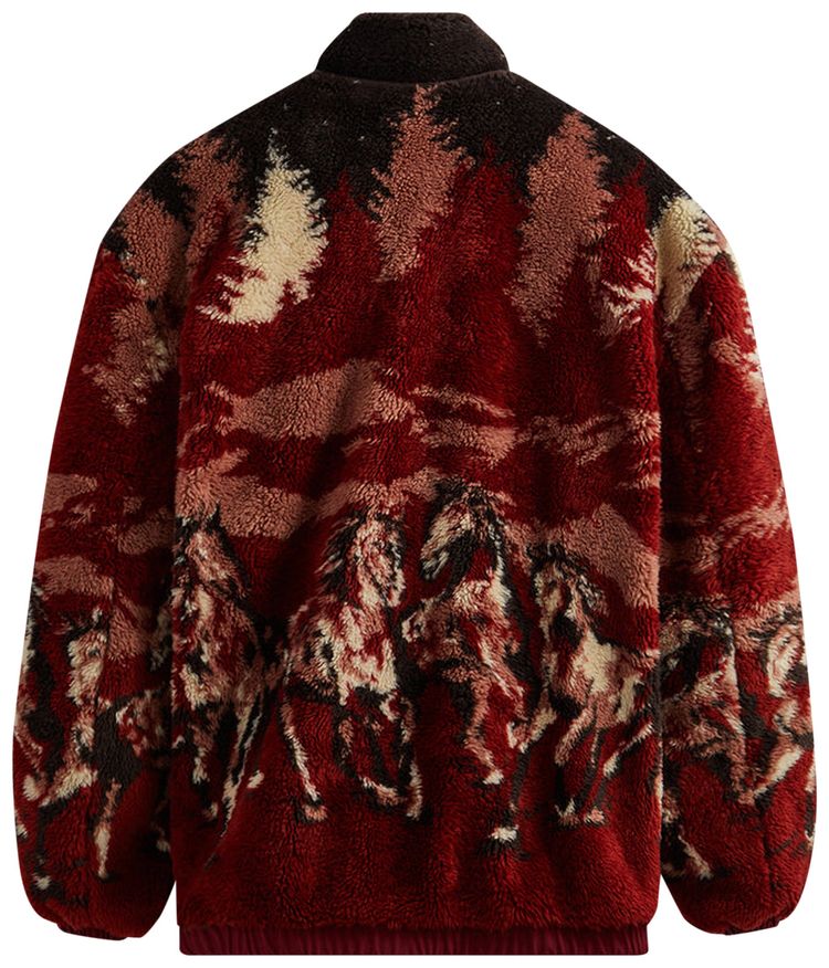 Kith Pinehurst Horses Sherpa Full Zip Allure