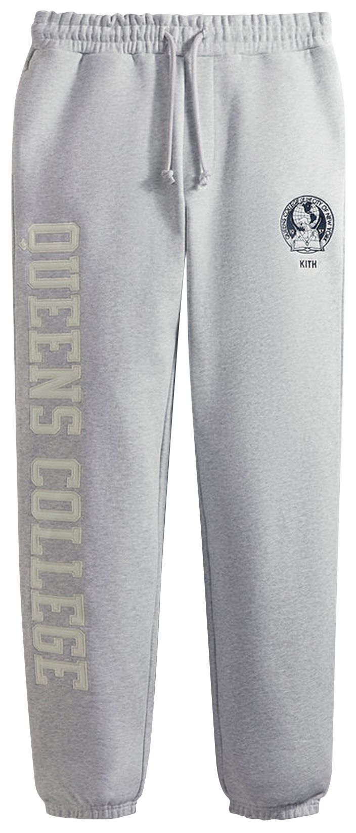Kith x Russell Athletic For CUNY Queens College Sweatpants Light Heather Grey