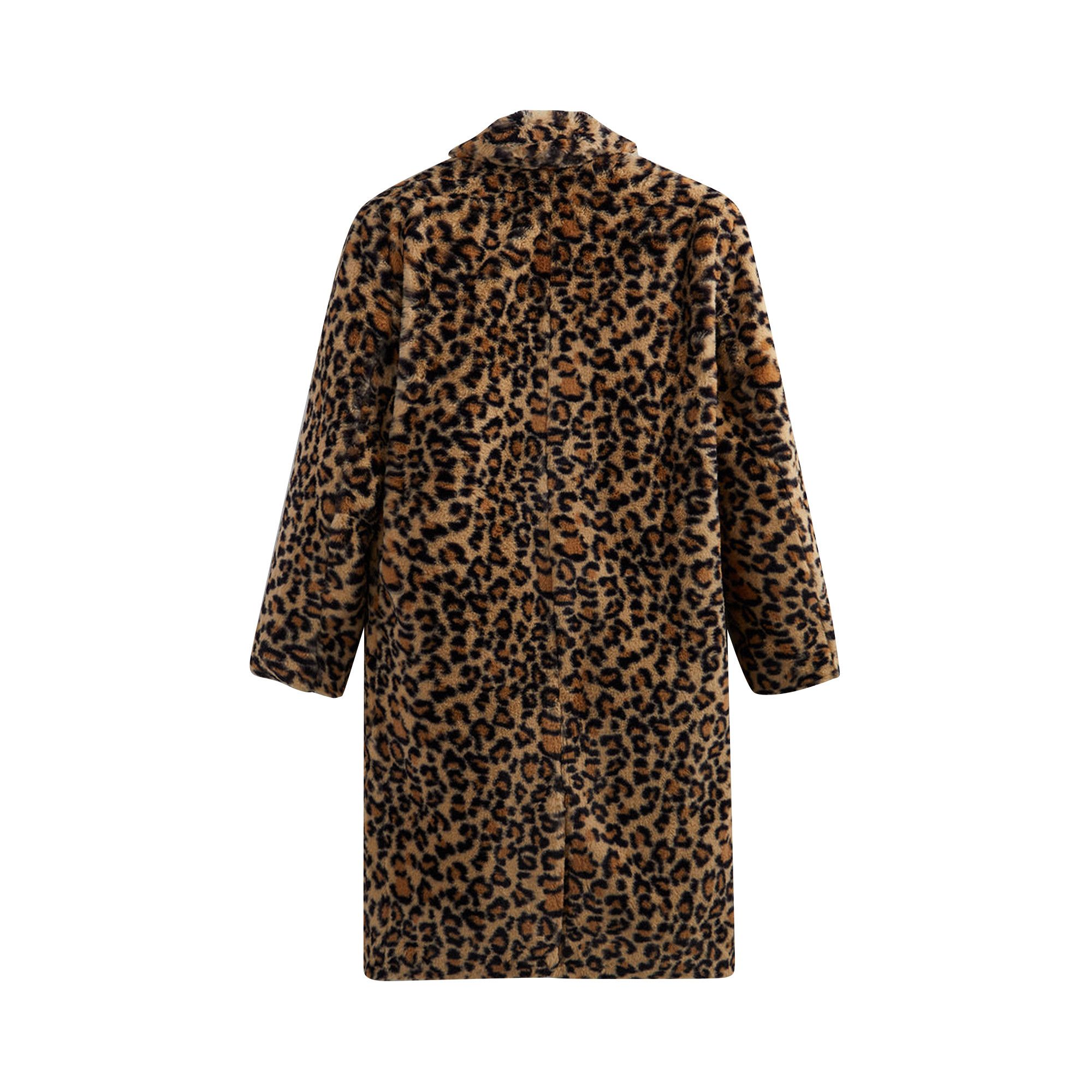【利益還元祭】開催中！今年最後の大セール Kith Buy Faux KHM010149 - 'Birch' Overcoat Patten Leopard ジャケット・アウター