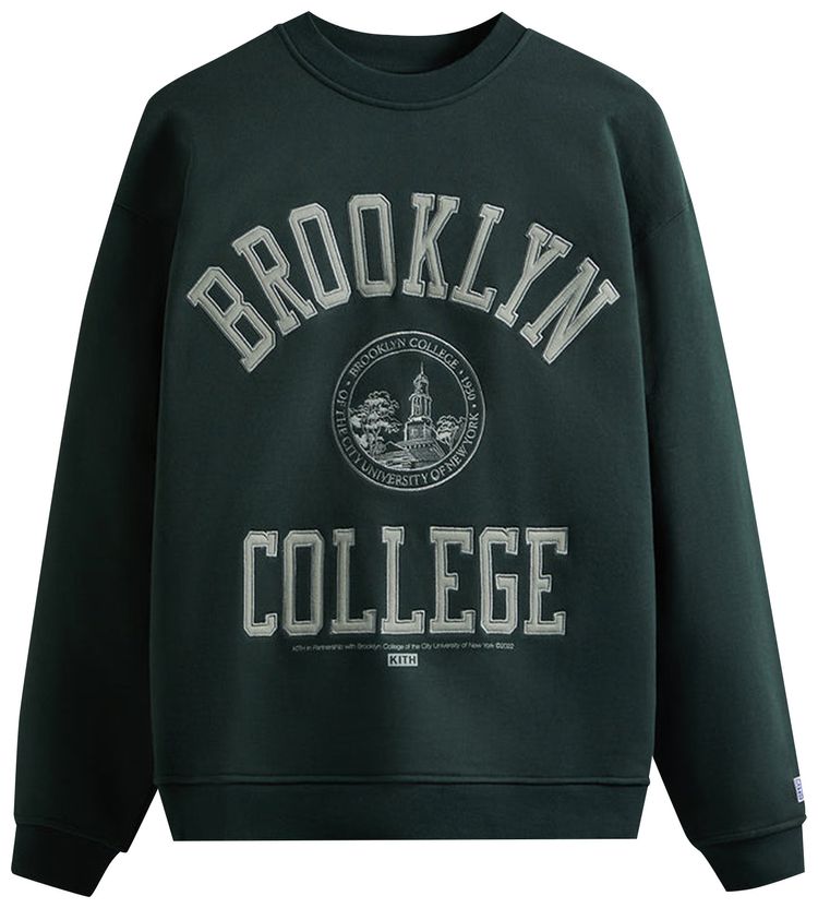 Kith x Russell Athletic For CUNY Brooklyn College Crewneck Stadium