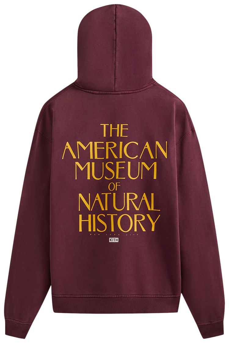 Kith For AMNH Tourist Hoodie Magma