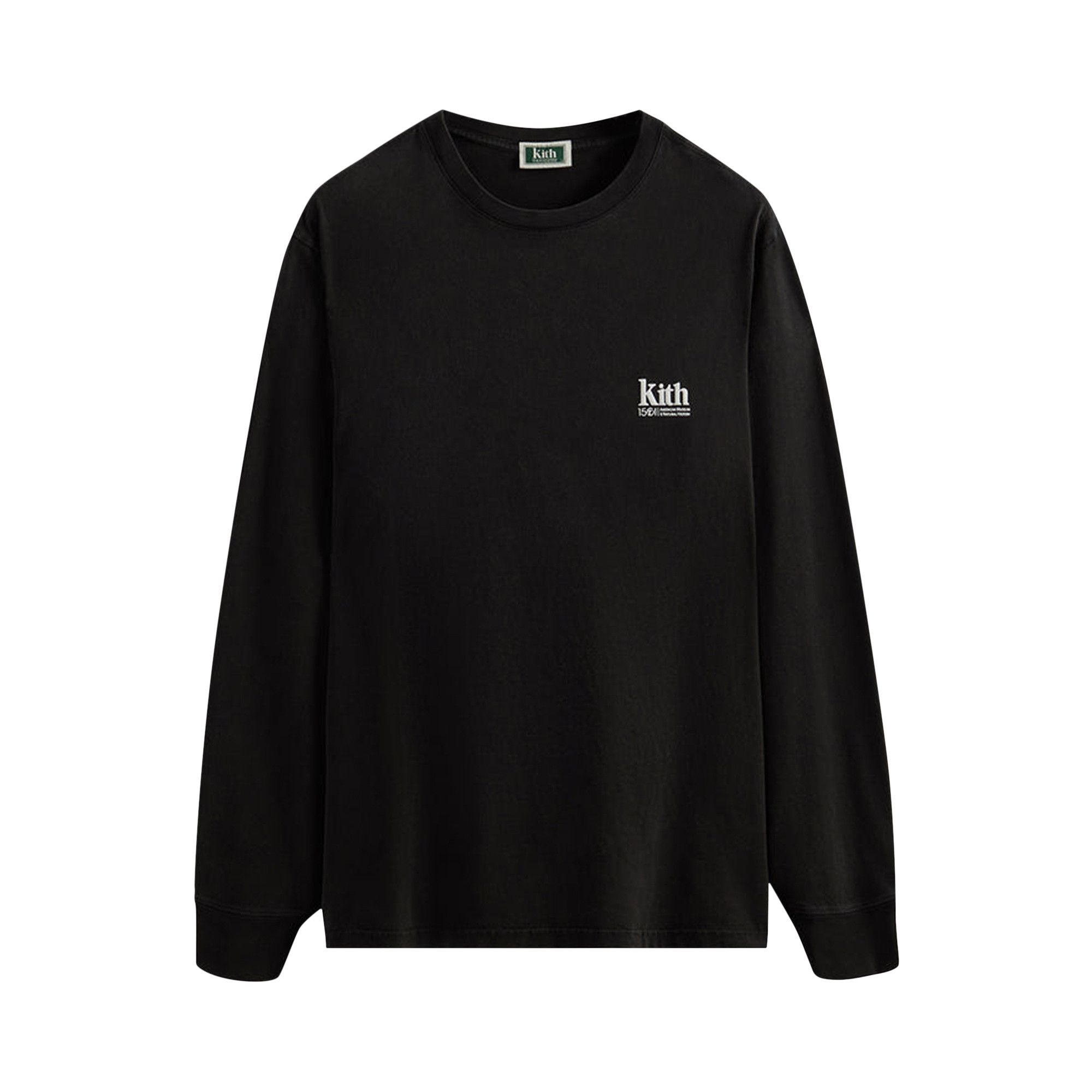 Buy Kith For AMNH Tourist Vintage Long-Sleeve Tee 'Black
