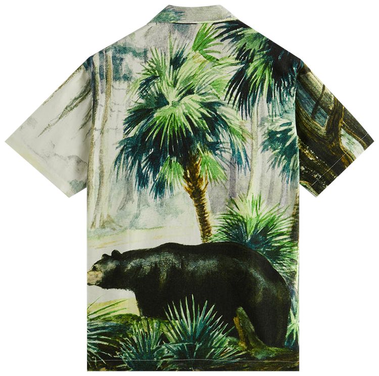 Buy Kith For AMNH Black Bear Camp Collar Shirt 