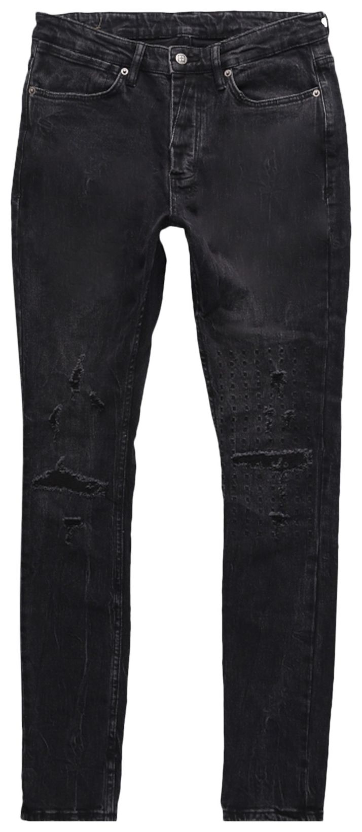 Ksubi Van Winkle Marbled Pants Black