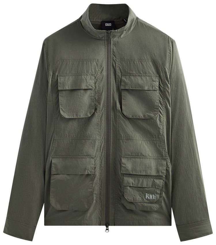 Kith Nylon Zip Front Wolcott Jacket Tinge