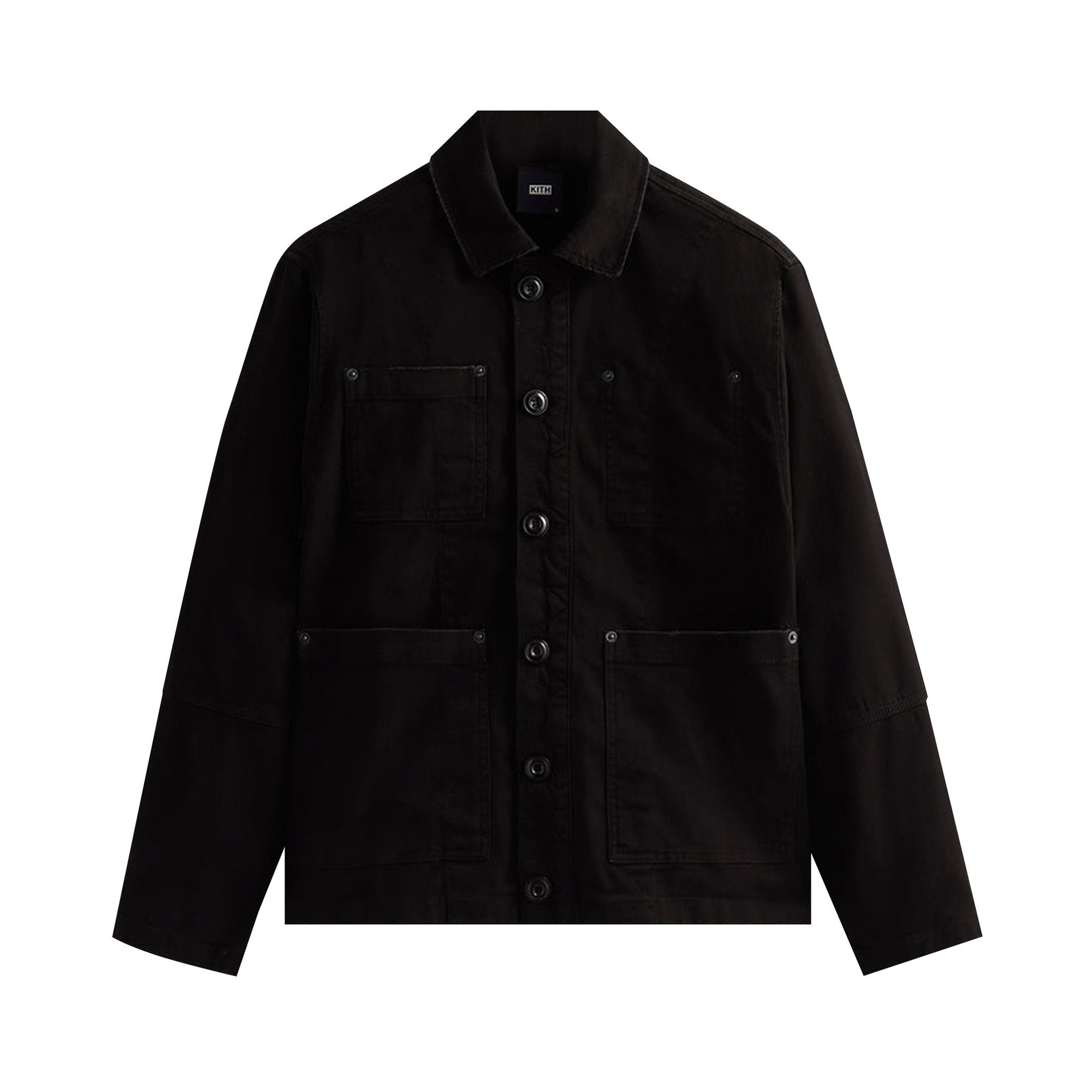 Kith Washed Canvas Willoughby Chore Jacket Sandrift Men's
