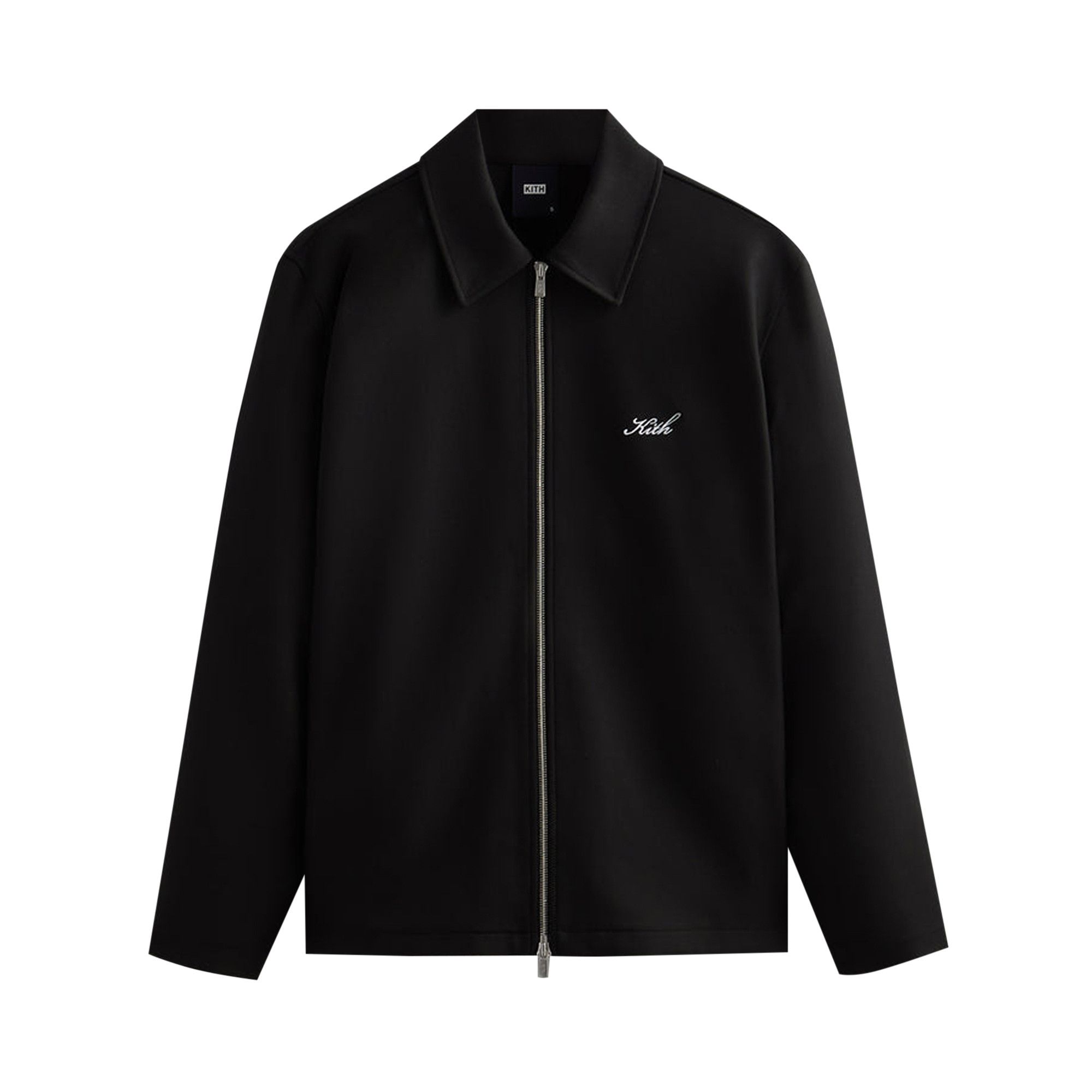 Buy Kith Double Knit Coaches Jacket 'Black' - KHM010141 001 | GOAT CA