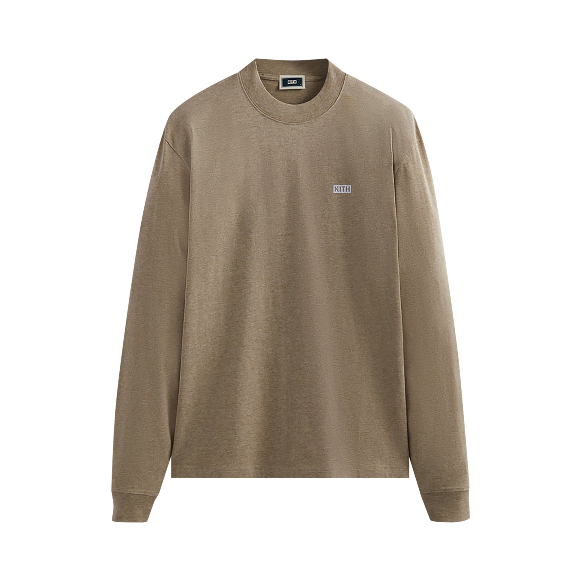 Achetez des Kith Mock Neck Lax Tee 'Canvas' - KHM030631 210