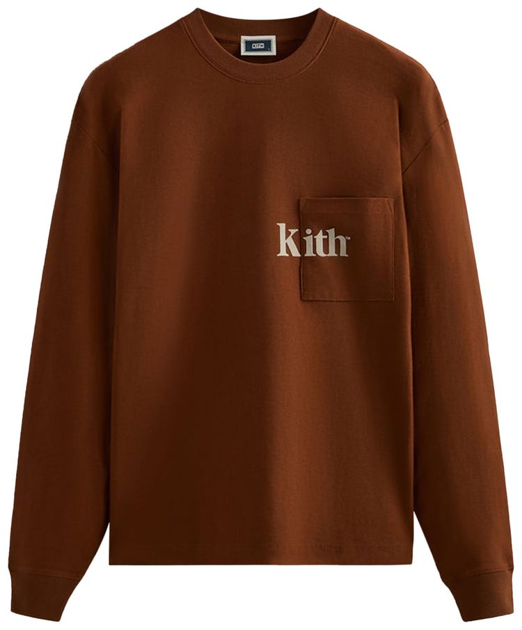 Kith Long Sleeve Quinn Tee Briar