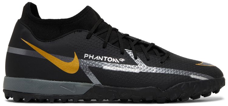 Nike Phantom GT2 Academy DF TF Black Metallic Dark Grey