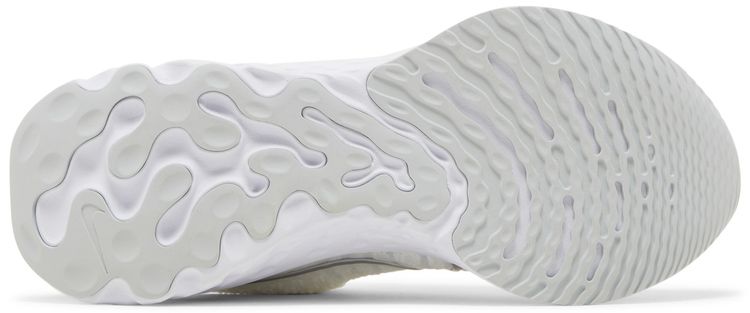 Nike Wmns React Infinity Run Flyknit 3 White Metallic Silver