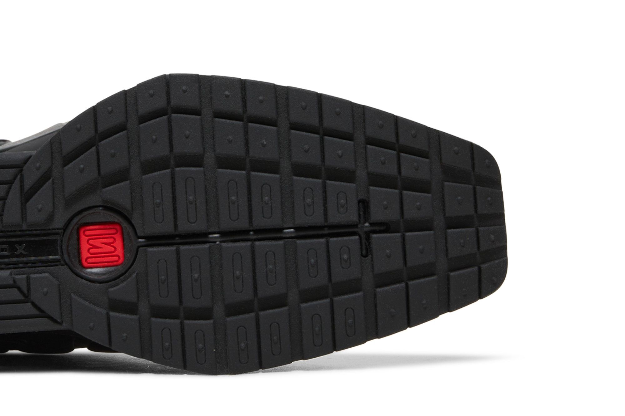 Buy Martine Rose x Wmns Shox Mule MR4 'Black Comet Red