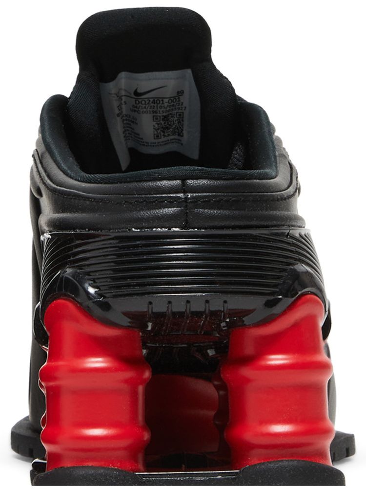 Martine Rose x Wmns Shox Mule MR4 Black Comet Red