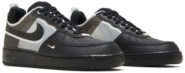 Nike Air Force 1 React Black White