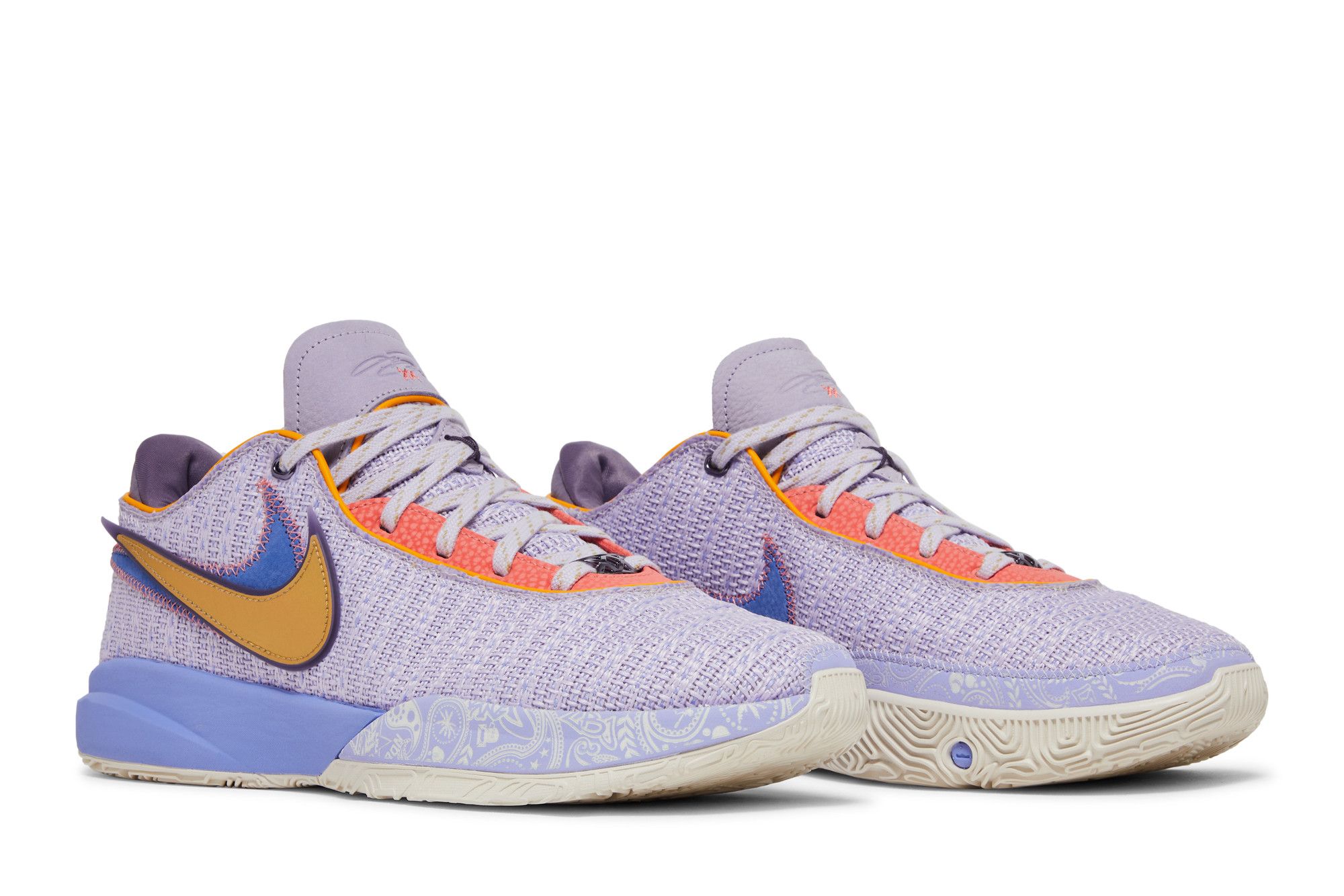 Buy LeBron 20 Purple And Gold DJ5423 500 GOAT CA