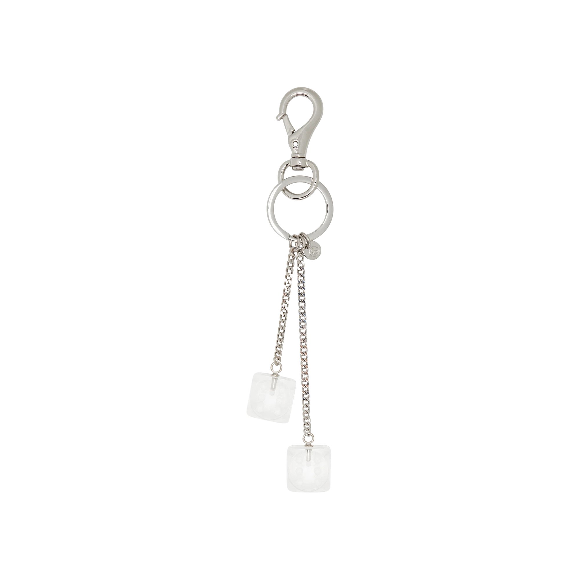 Buy MM6 Maison Margiela Key Ring 'Palladium/White' - SM7UA0008