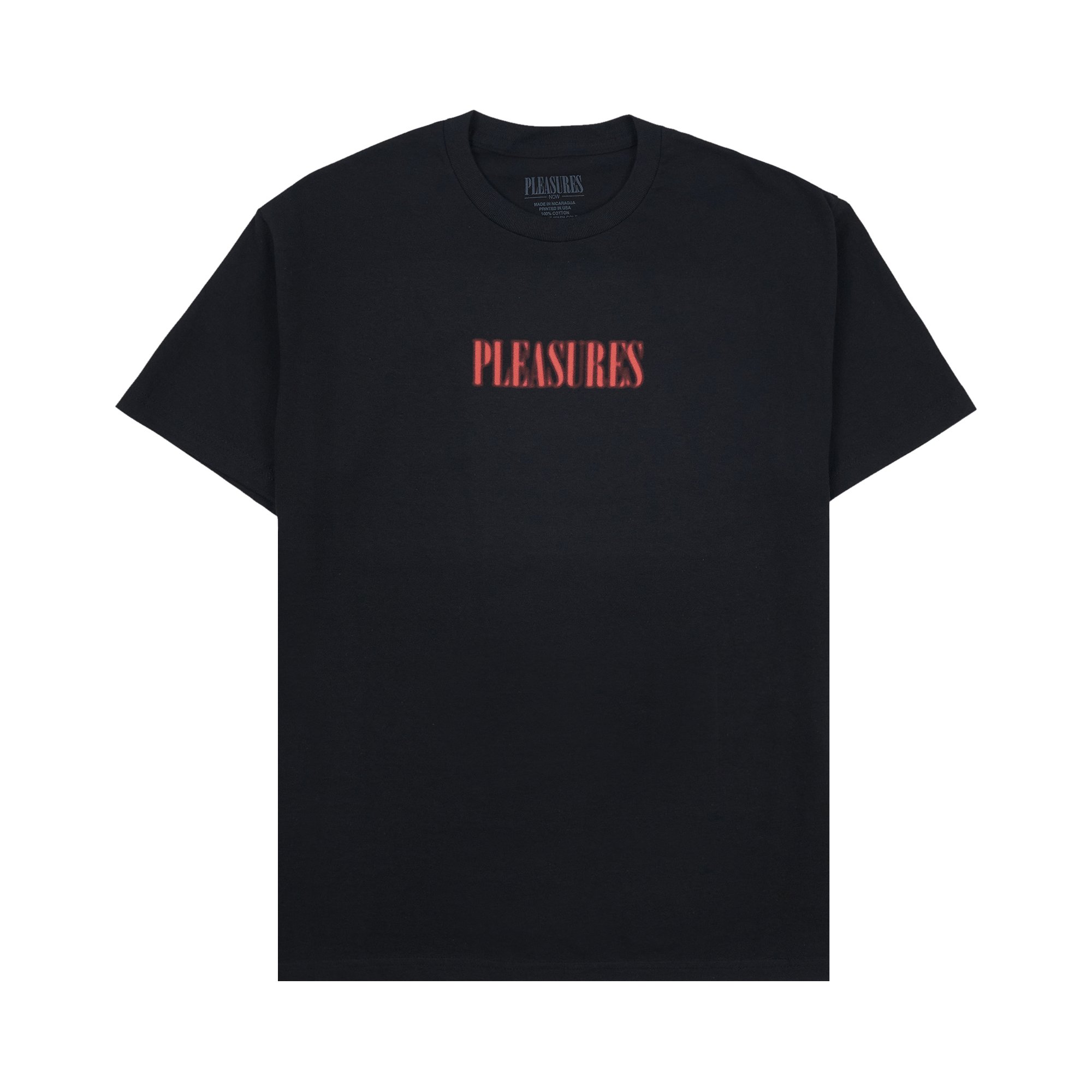 Pleasures Blurry T-Shirt 'Black'