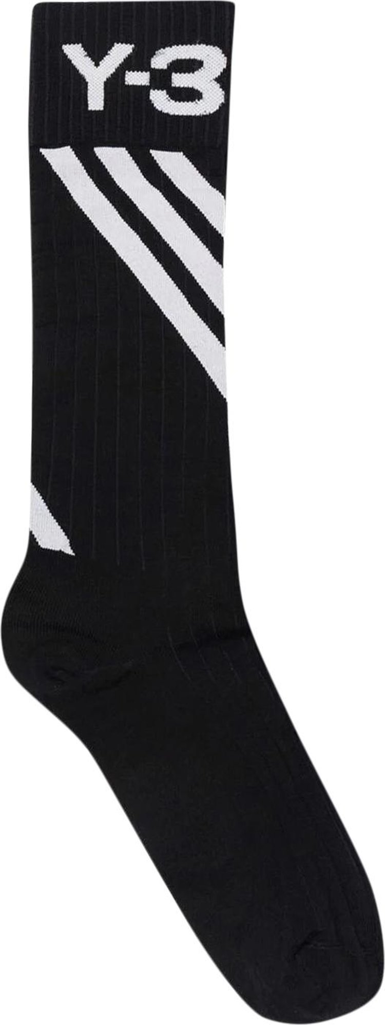Y-3 Stripe Socks 'Black'