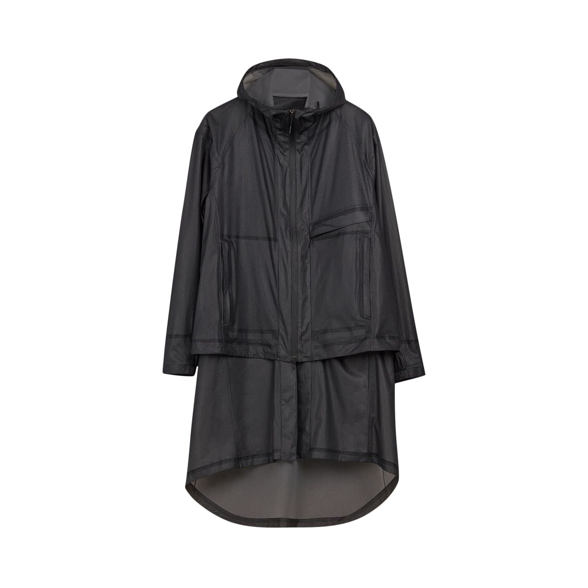 Buy Y 3 Classic Sheer Parka Black HG8606 GOAT