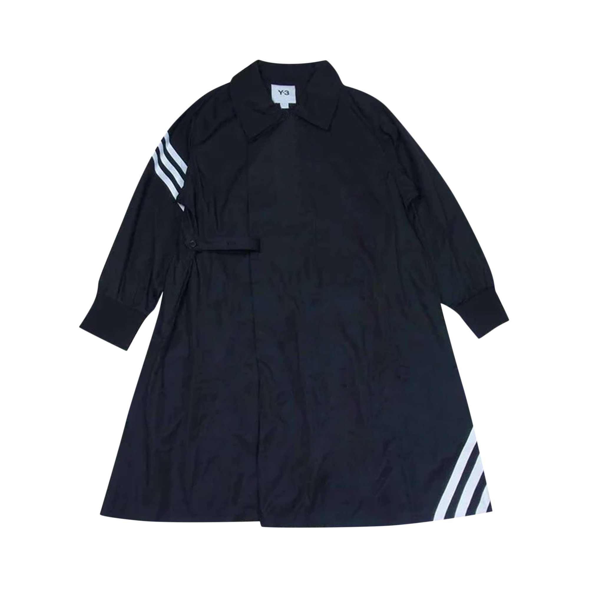 Buy Y-3 CH1 Stripes Coat 'Black' - HG6111 | GOAT