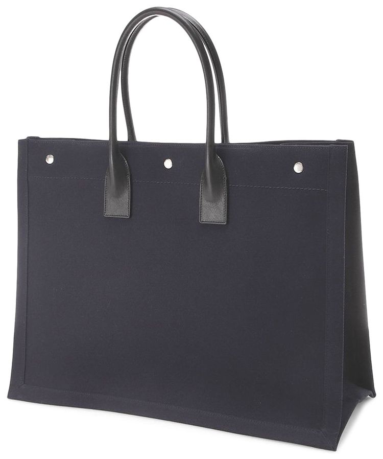 Saint Laurent Rive Gauche Large Tote Bag Black