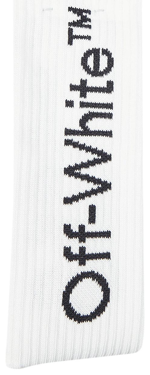 Off White Arrow Mid Length Socks WhiteBlack