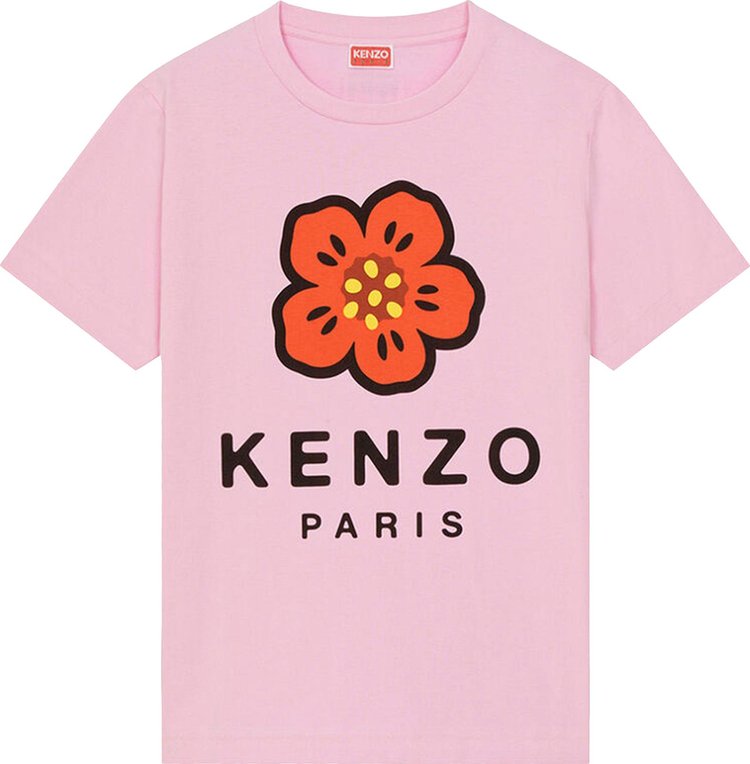 Kenzo Broke Flower Loose T-Shirt 'Rose'