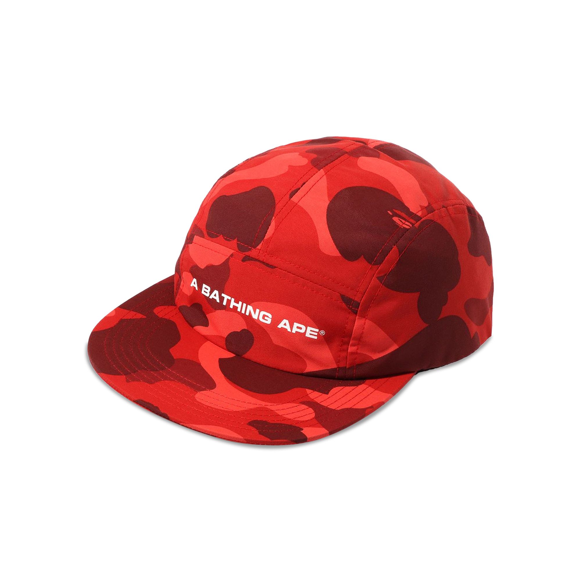 Buy BAPE Color Camo Jet Cap 'Red' - 1I30 180 021 RED | GOAT