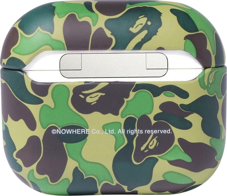 BAPE ABC Camo Airpods Case Green