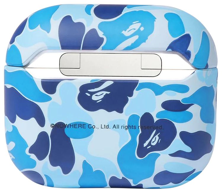BAPE ABC Camo Airpods Case Blue