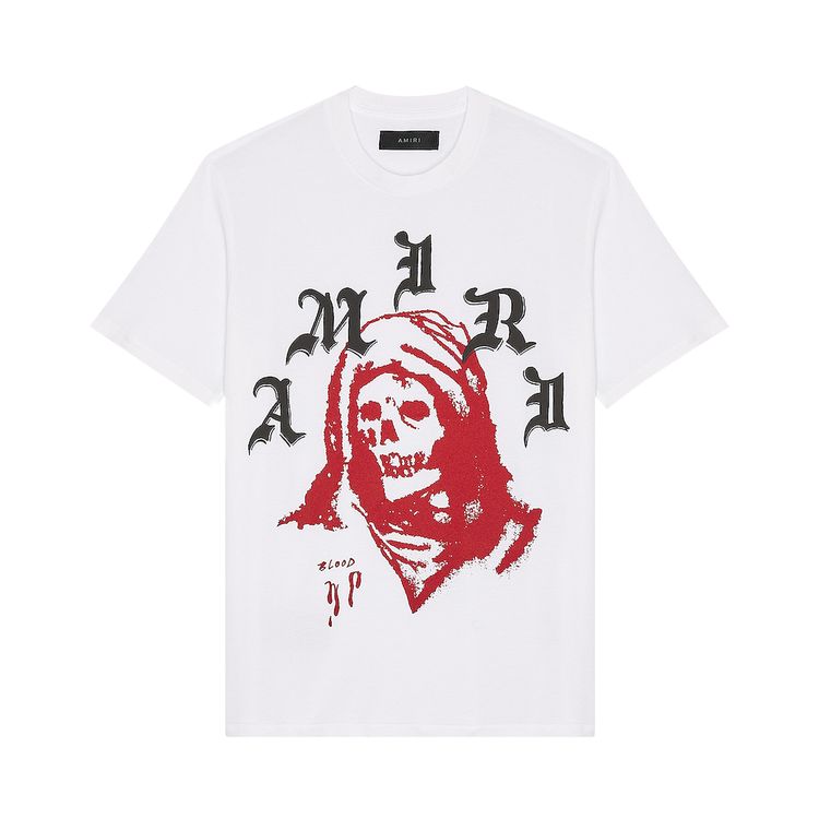 Amiri Wes Lang Solar Kings Tee White
