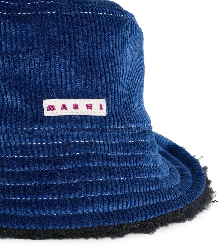 Marni Bucket Hat Blue