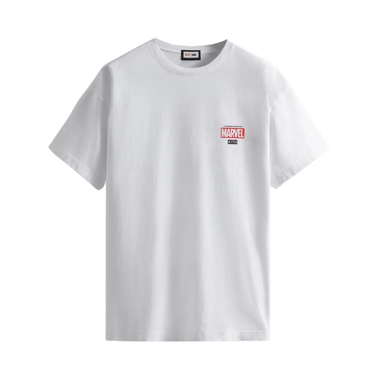 Kith For Spider Man Timeline Tee White