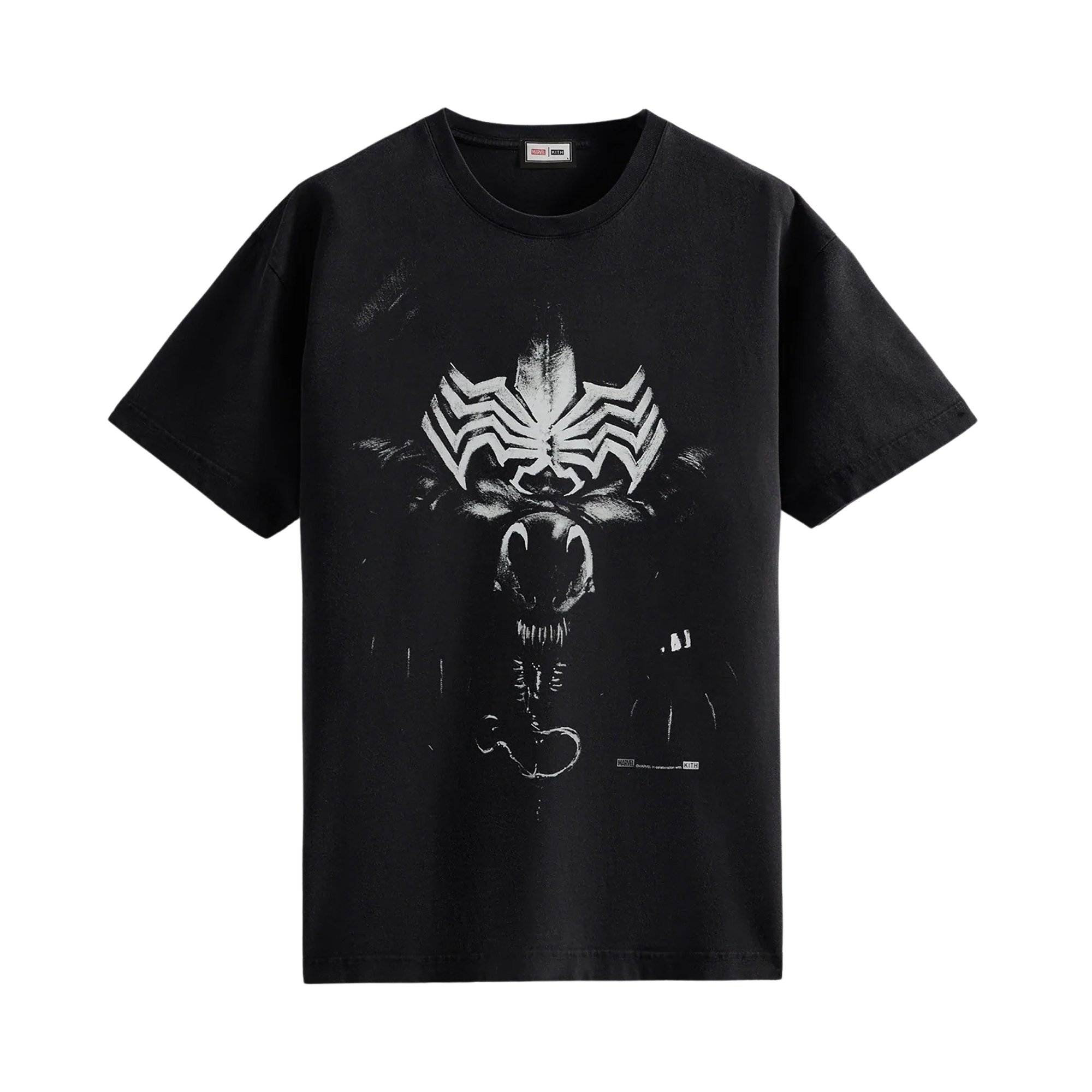 Kith For Spider-Man Venom Vintage Tee 'Black'