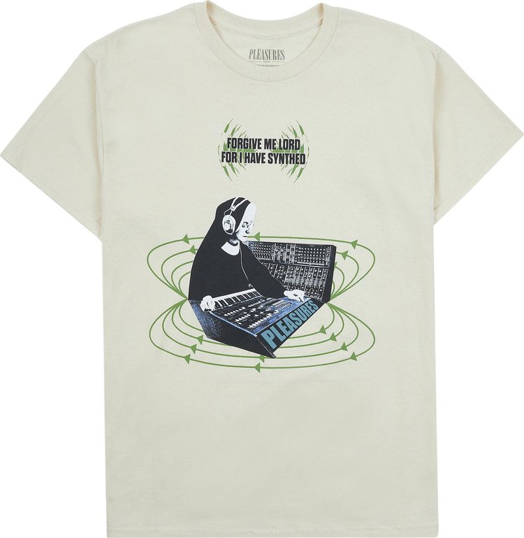 Pleasures Synth T Shirt Natural