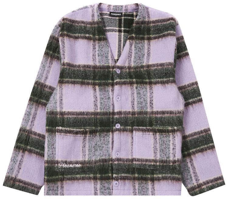 Pleasures Fortune Cardigan Violet