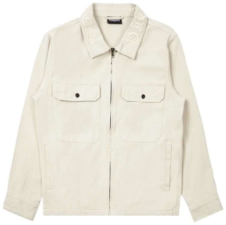 Pleasures Temper Work Jacket Cream