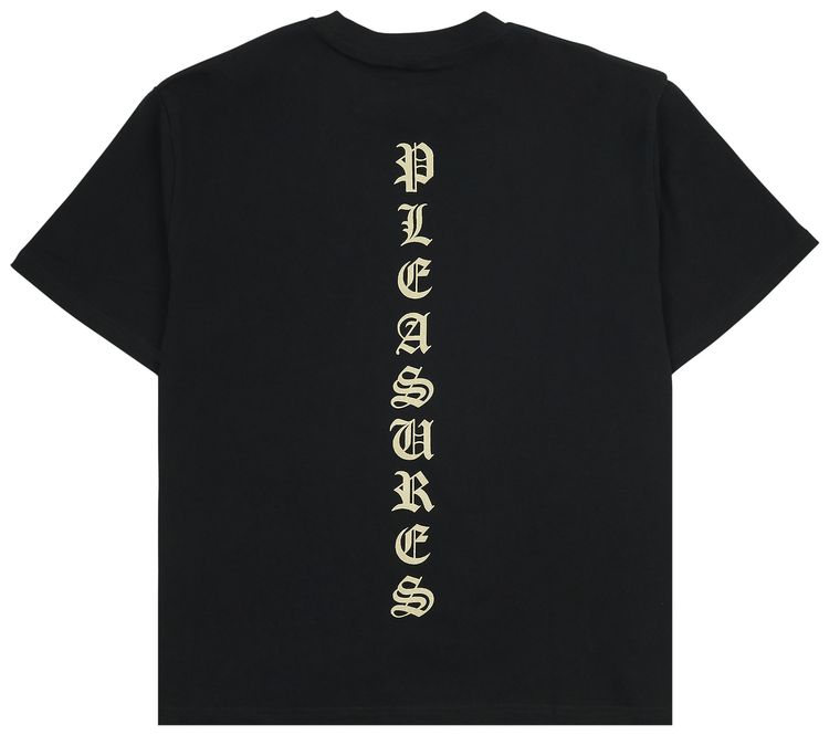 Pleasures Sorrow Heavyweight T Shirt Black