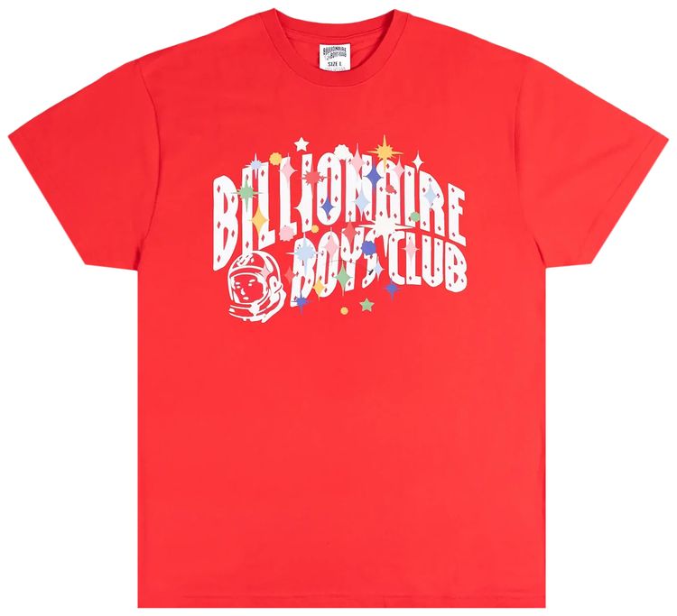 Billionaire Boys Club Arch Burst T Shirt Red