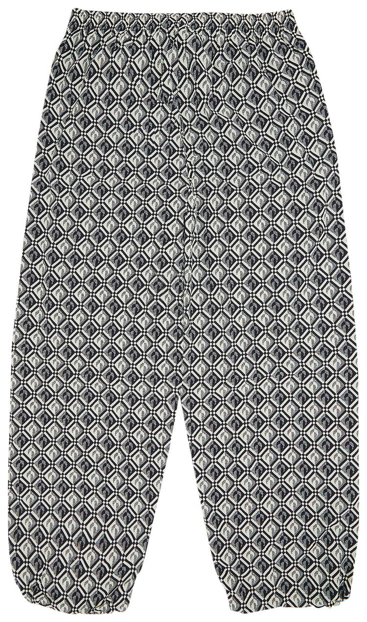 Marine Serre Unisex Moon Diamant Track Pants Black
