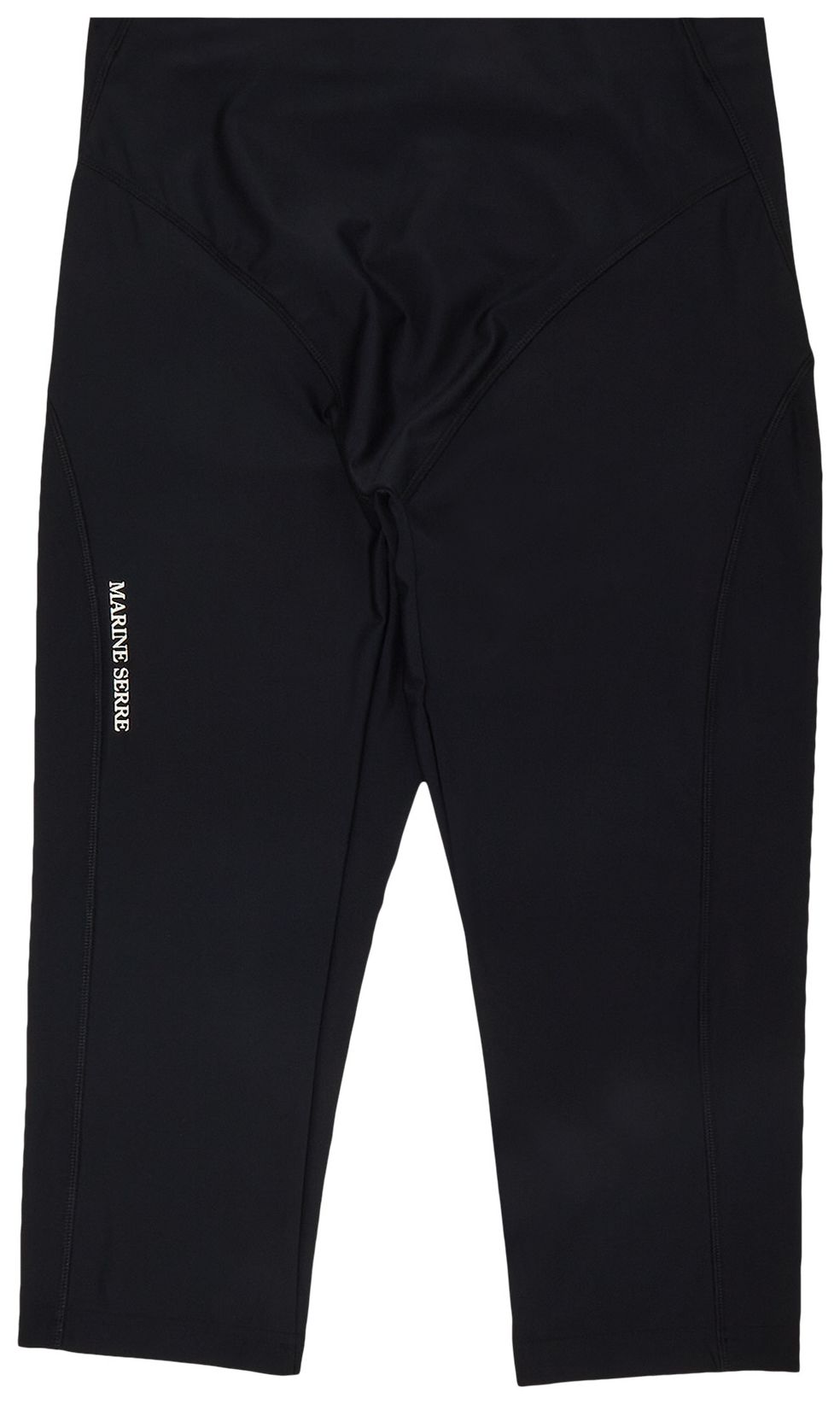 Buy Marine Serre Training Shorts 'Black' - SH002ICONWFW22 00 | GOAT